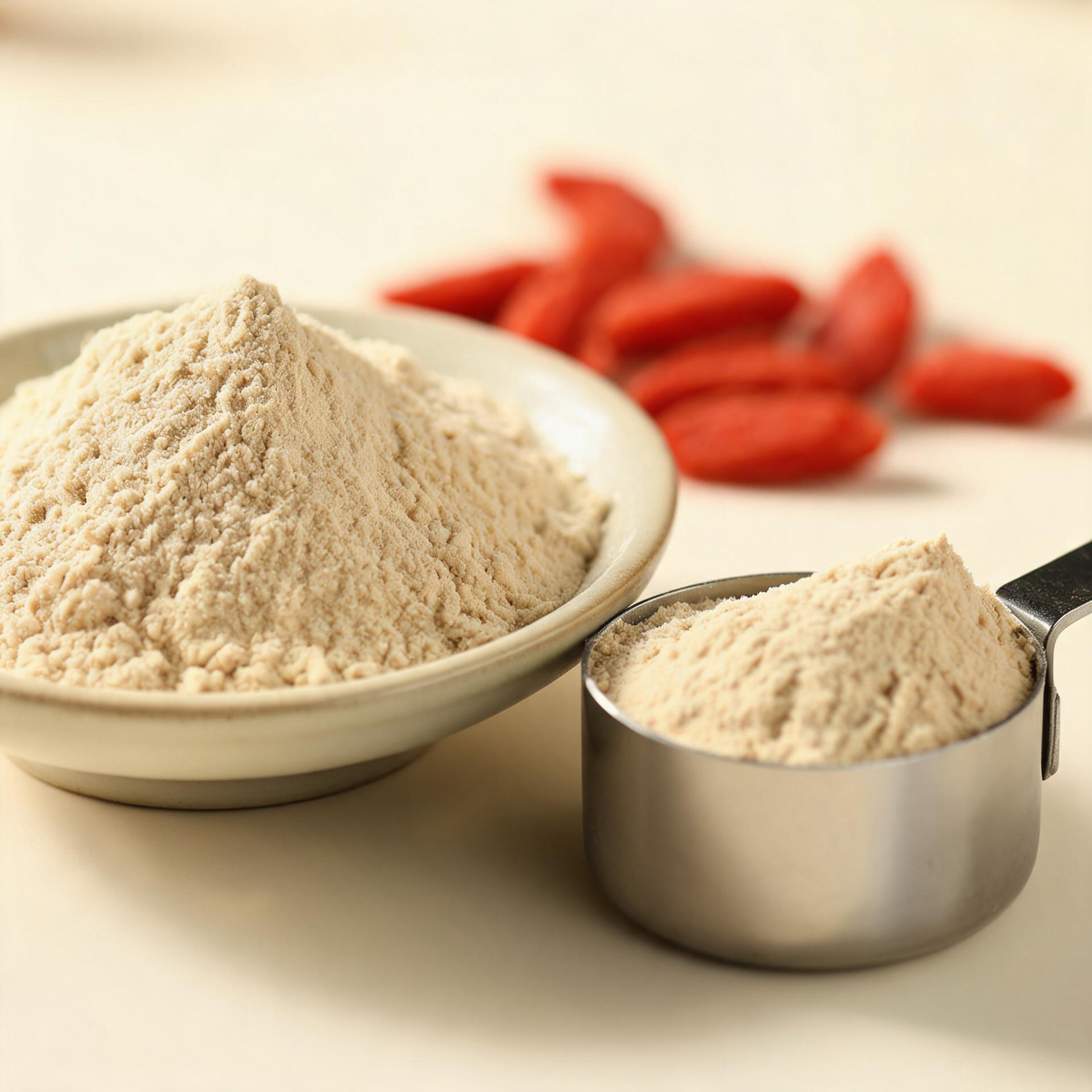 Goji Berry Peptide ≥80% brownish-yellow fine powder macro